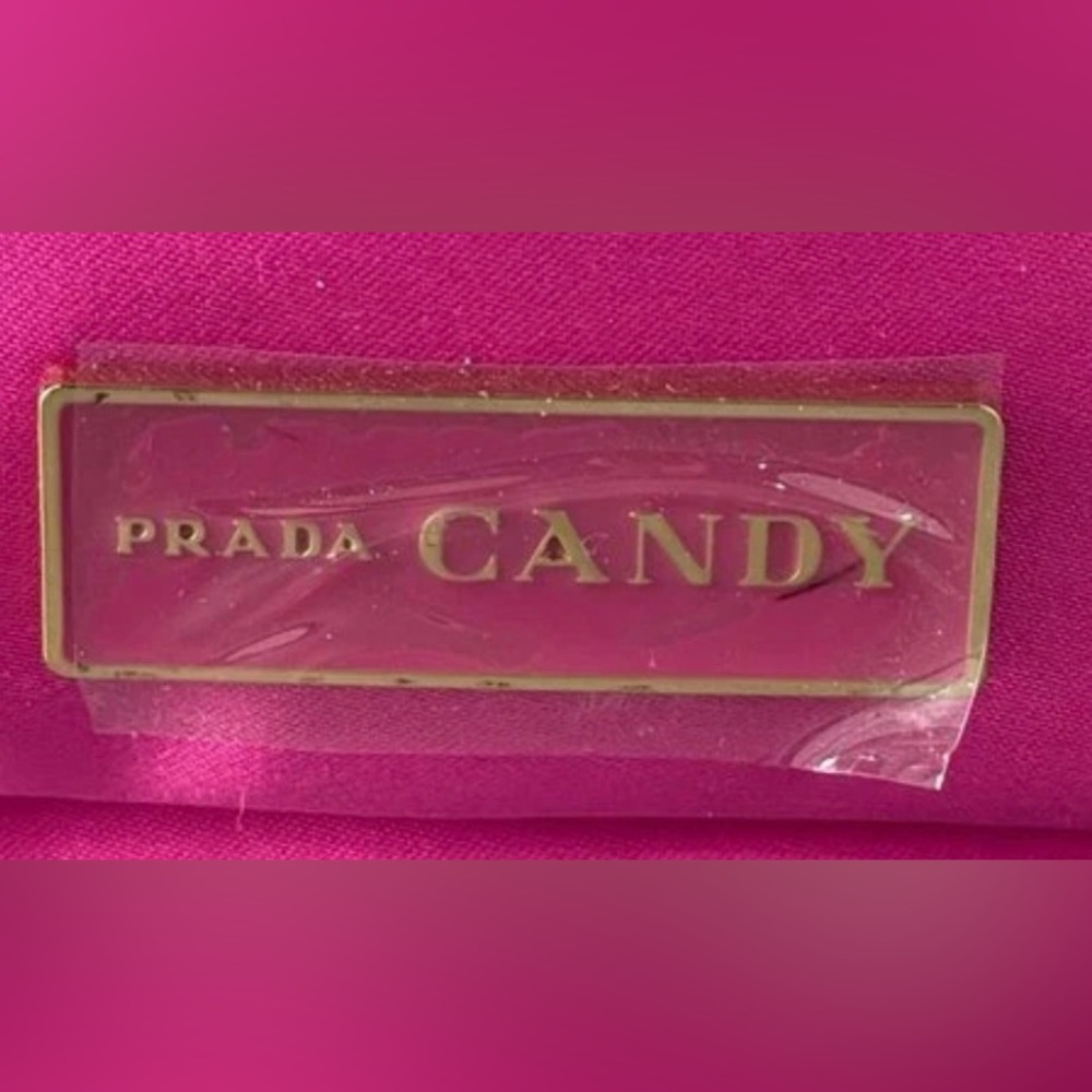 Prada NWOT Pink Drawstring Cosmetic Pouch - Picture 4 of 4